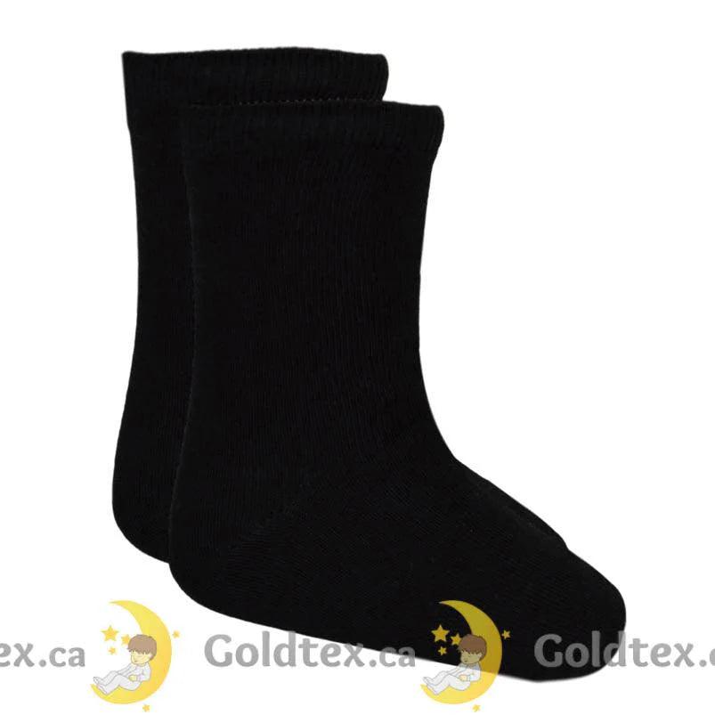 Soft Cotton Basic Kids Socks - Breathable & Comfortable Toddler Socks for Boys & Girls - Perfect for School, Play & Everyday Wear
