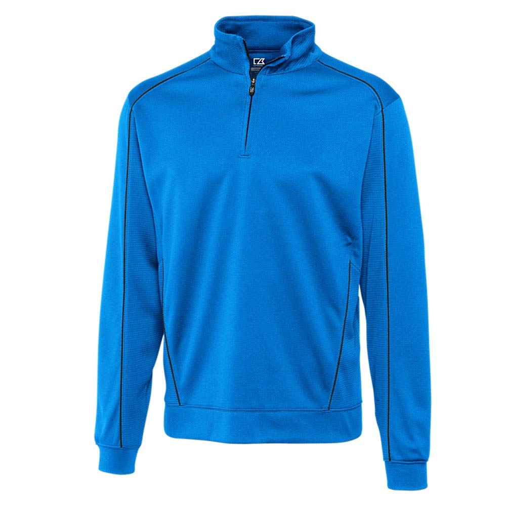 Cutter & Buck Men's Performance Moisture-Wicking Half-Zip Pullover - Lightweight Athletic Shirt for Golf, Running & Outdoor Activities