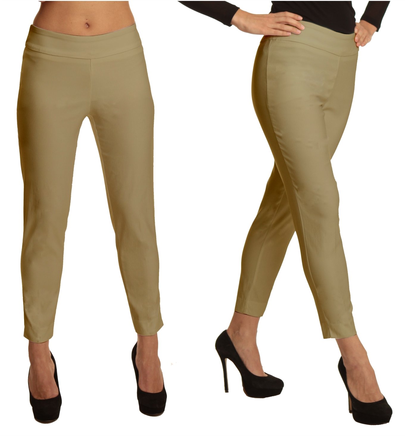 LIOR PARIS Women's Ankle Pants - Professional Work Trousers for Office, Business & Formal Occasions | Stretch Comfort Fit & Stylish Workwear
