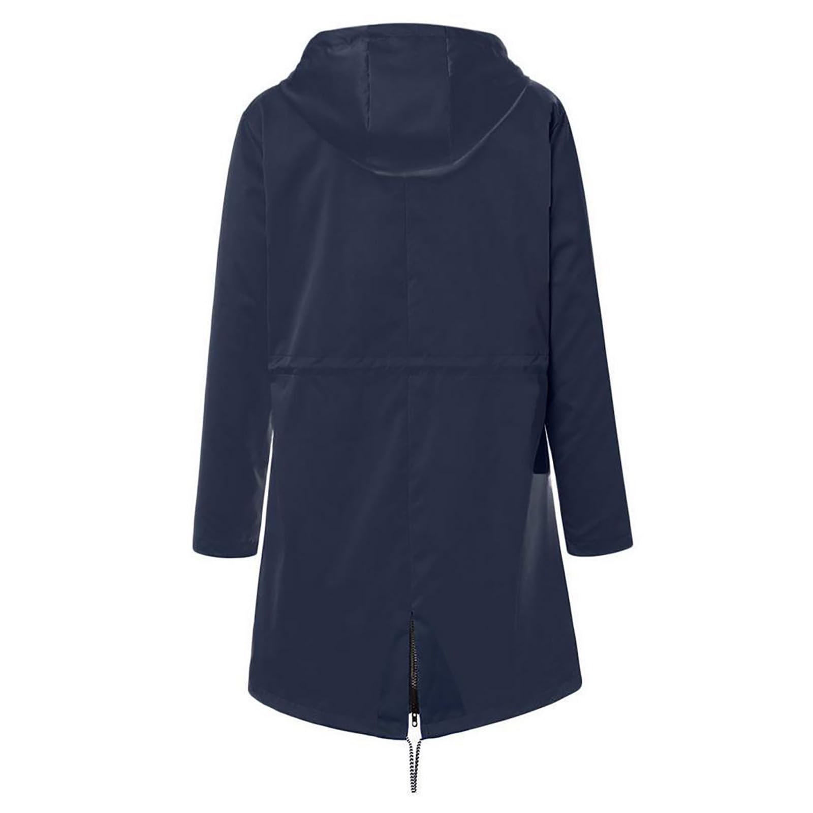 Women's Waterproof Rain Jacket - Lightweight Long Sleeve Hooded Windbreaker for Hiking, Camping & Outdoor Activities | All-Weather Protection