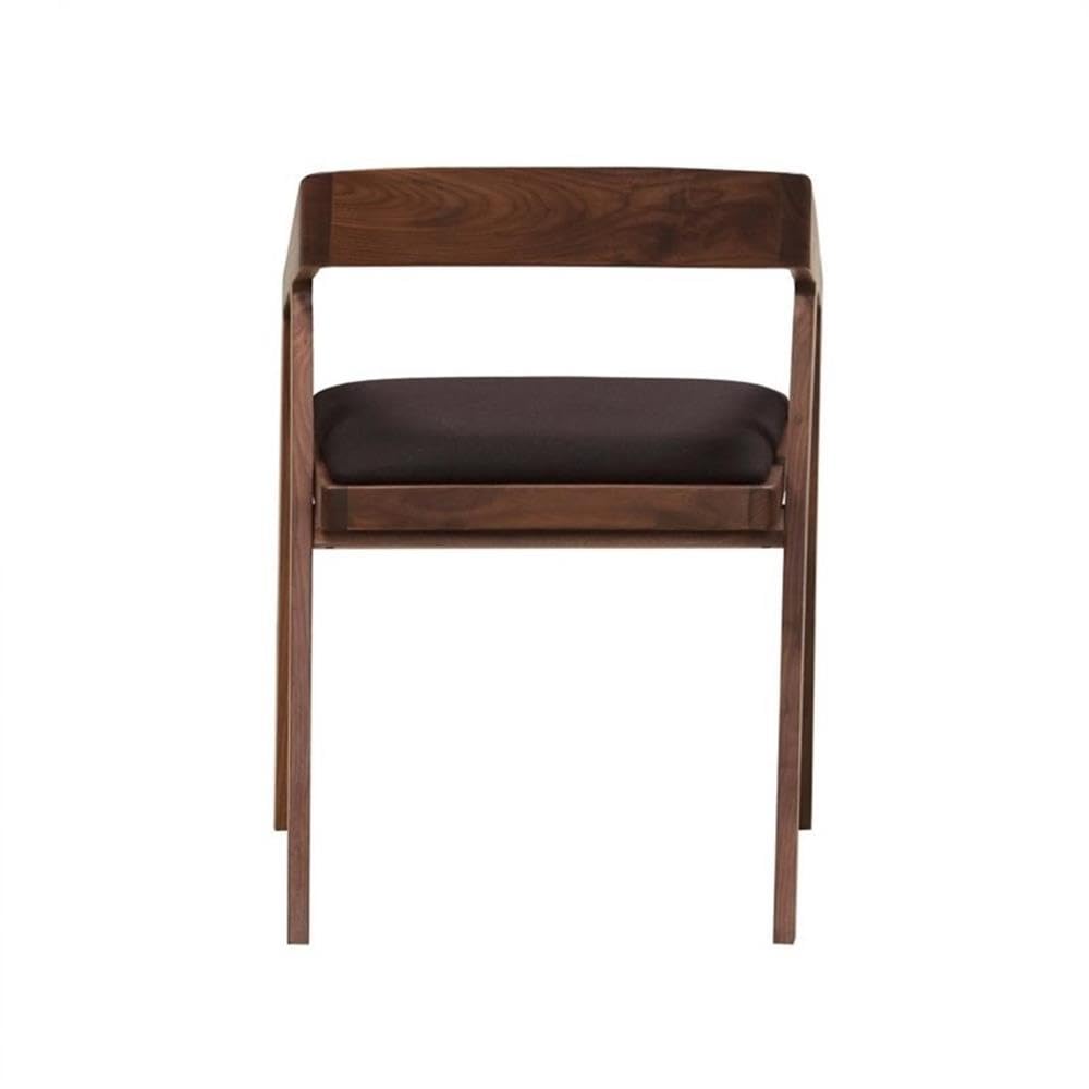 Dagma Arm Chair - Modern Home Collection, Black Upholstered Lounge Chair for Living Room, Office, or Reading Nook
