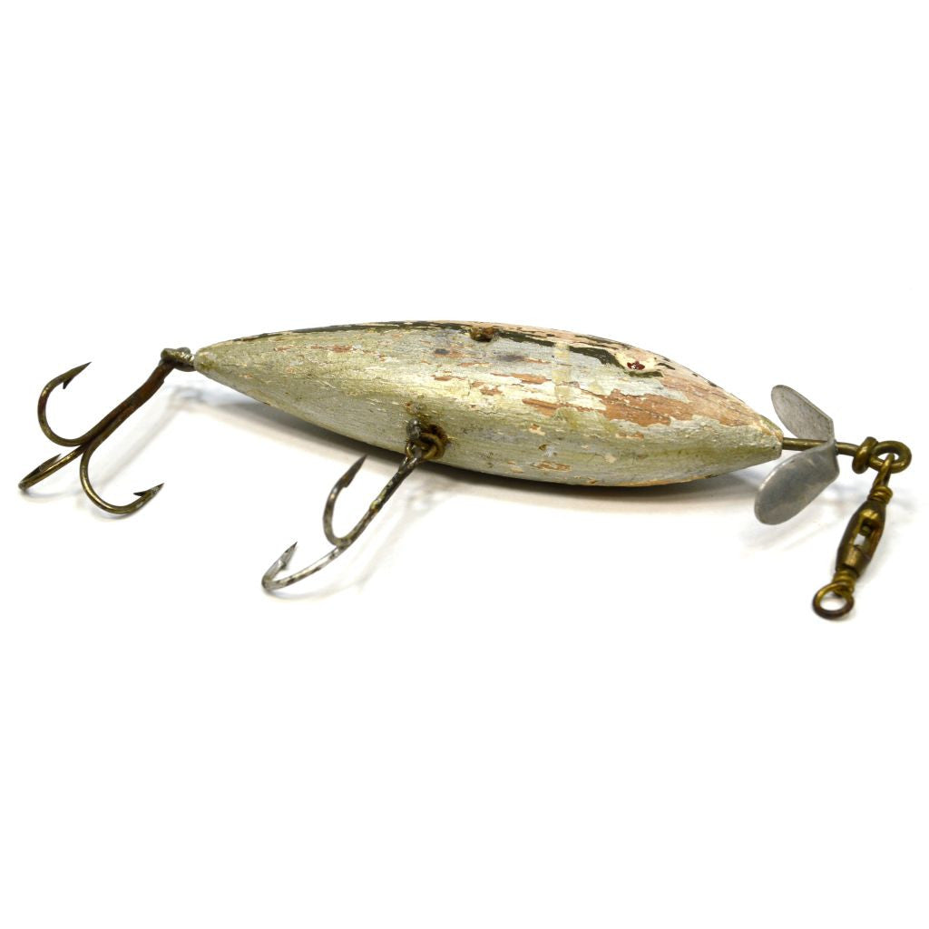 Vintage Wooden Fishing Lure - Handmade 5