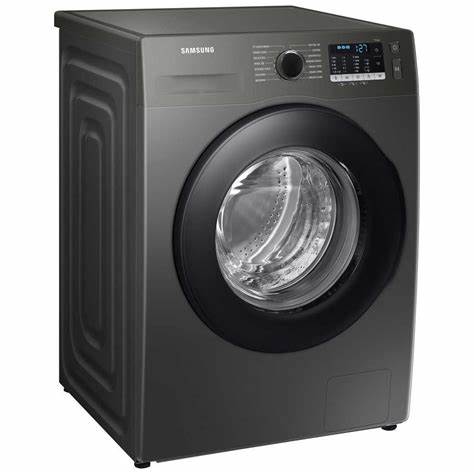 Samsung WW5000T Front Load Washing Machine with Eco Bubble™, Hygiene Steam & DIT Technology - Energy Efficient, Quiet Operation for Laundry Rooms & Apartments