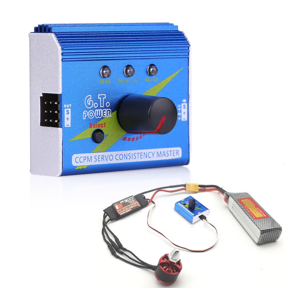 **Multifunction RC Servo Tester & Brushless Motor Speed Controller - ESC Master for RC Cars, Drones, and DIY Projects**