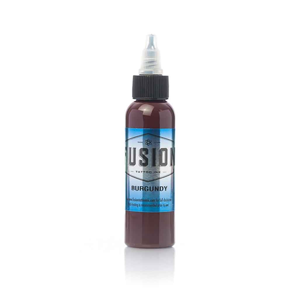 Premium Burgundy Fusion Ink - 1 oz Bottle for Calligraphy, Scrapbooking & DIY Crafts - High-Quality Water-Based Ink for Artists & Crafters