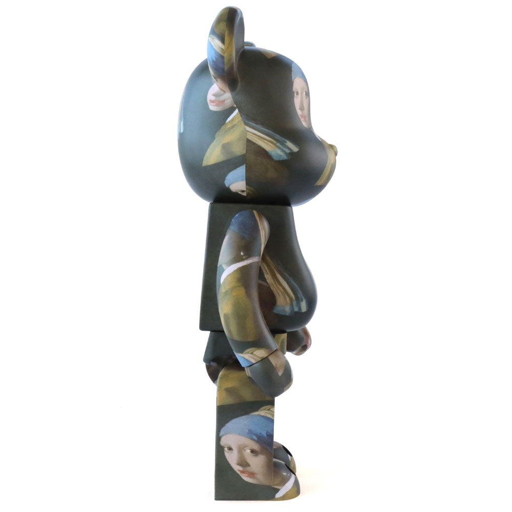 1000% Bearbrick Johannes Vermeer Girl with a Pearl Earring Collectible Art Toy - Perfect for Home Decor, Office Display & Anime Collections