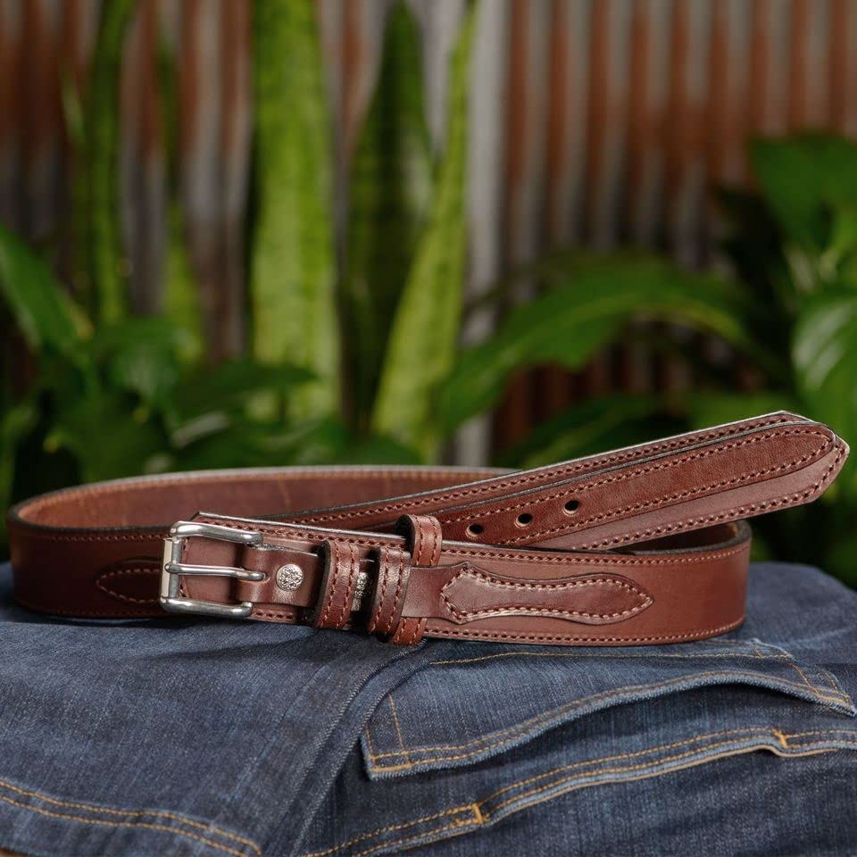 Premium Bullhide Leather Belt for Men - 1.50