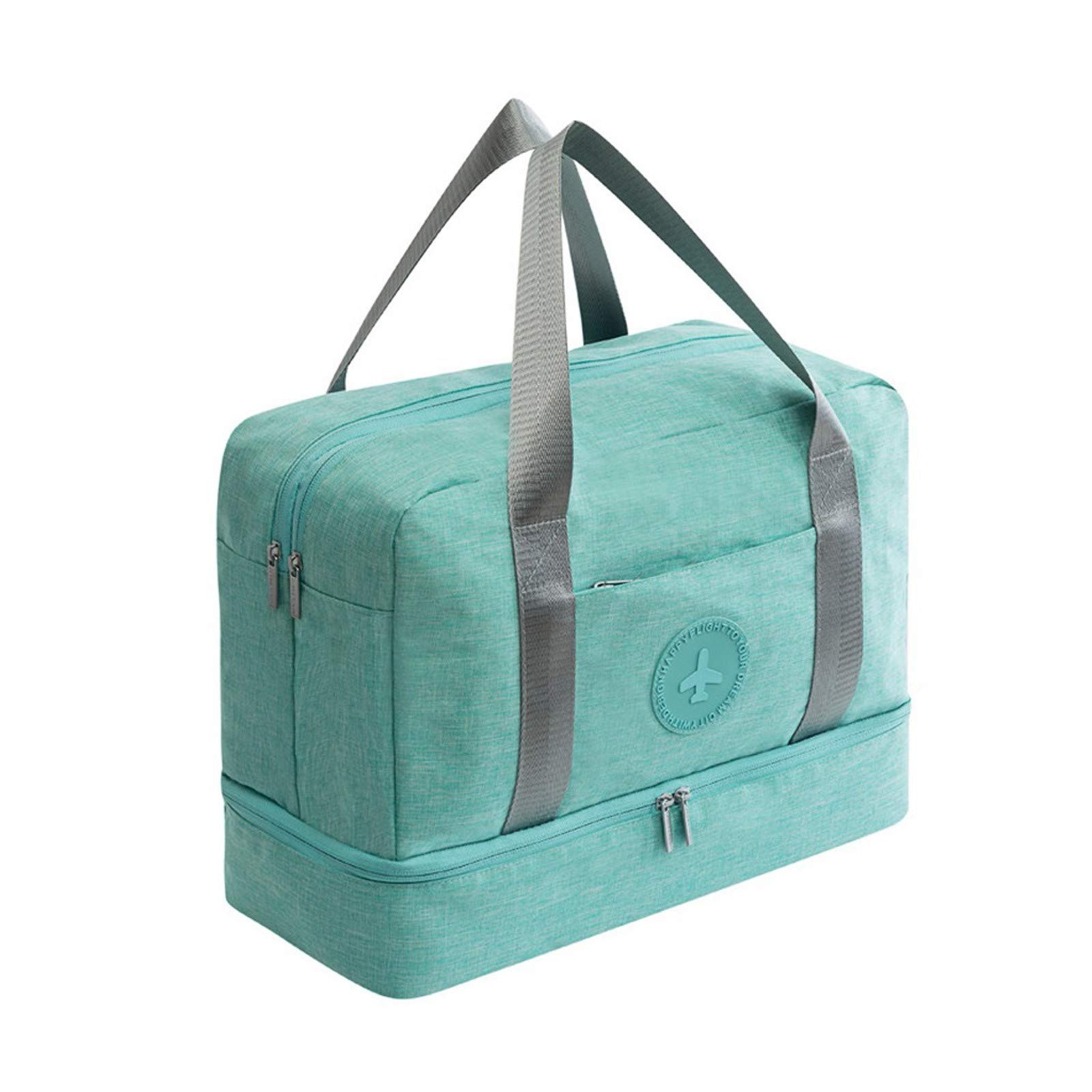 Delarsy Waterproof Travel Cosmetic Bag - Leakproof Makeup Organizer for Toiletries, Shampoo & Skincare - Perfect for Airplane, Gym, Beach & Vacation Travel Accessories