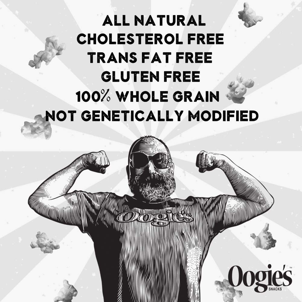 Oogie's Gourmet Popcorn - 16 Pack Variety Flavor Snack Pack | Gluten Free, Non-GMO, 1oz Individual Bags | Perfect for Movie Nights, Parties & Office Snacks