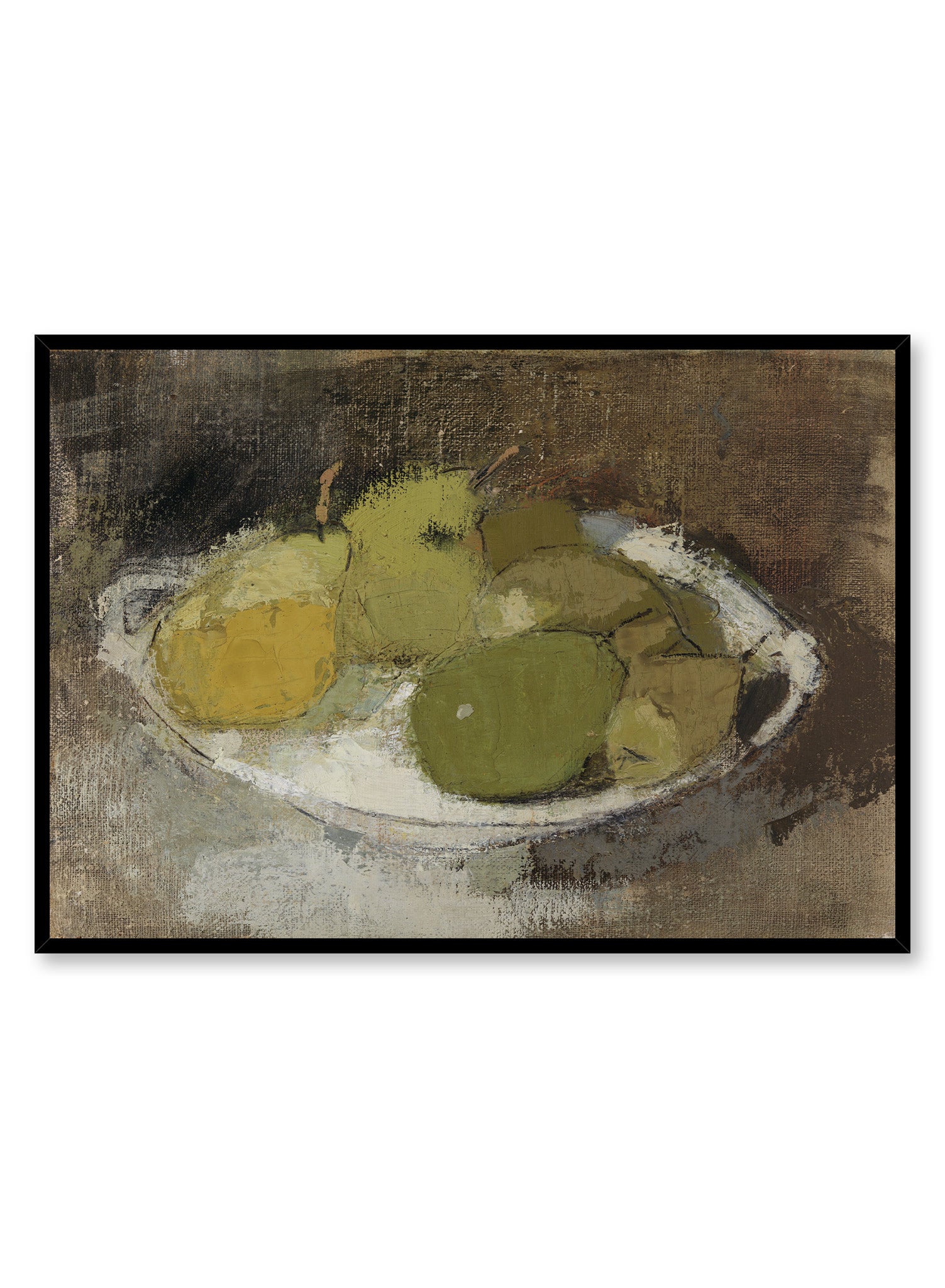Premium Pear Perfection Poster - High-Quality Fruit Art Print for Home, Office & Kitchen Decor - Perfect for Dining Rooms, Cafes & Gift Giving