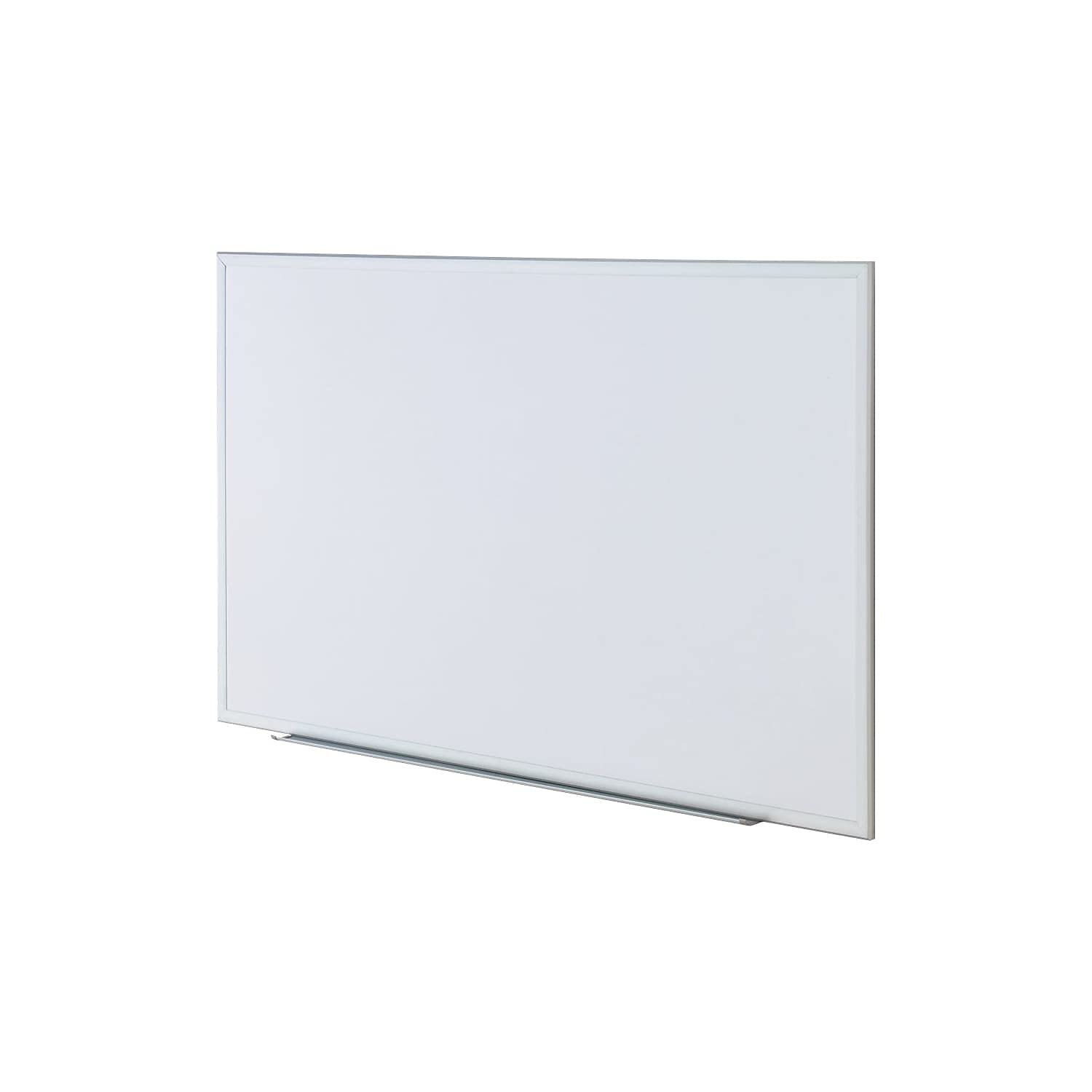 Universal 43625 Dry Erase Board - 60x36 Inch Melamine Whiteboard with Satin Aluminum Frame - Perfect for Office Meetings, Classroom Teaching & Home Organization
