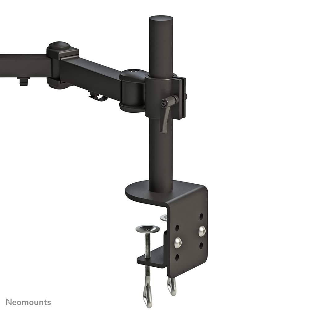 Newstar NOTEBOOK-D100 Adjustable Laptop Desk Mount - Ergonomic Height Adjustable Clamp Stand for Home & Office Workspace (Black)