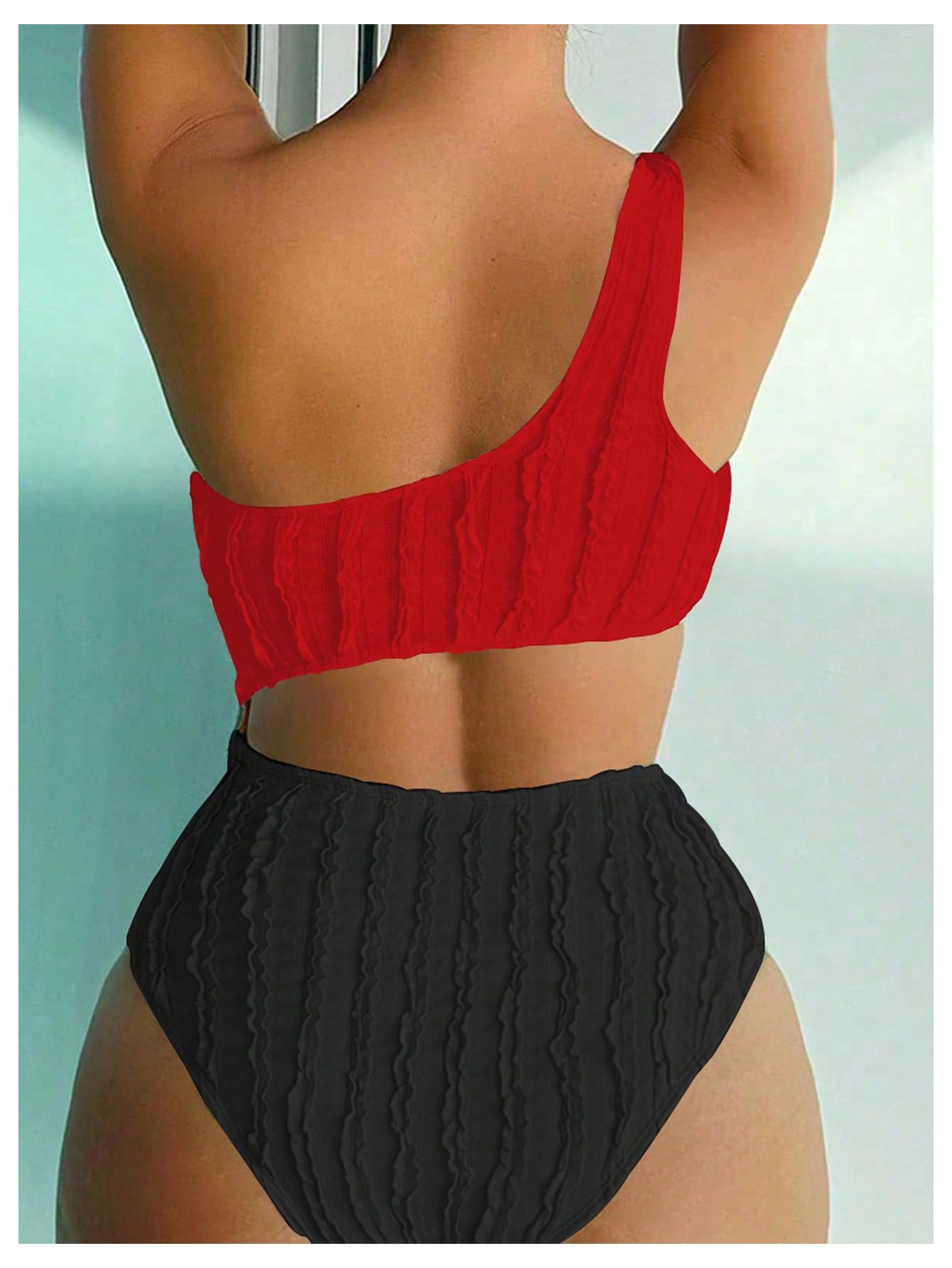 Milumia One Shoulder Swimsuits for Women - Beach & Pool Wear