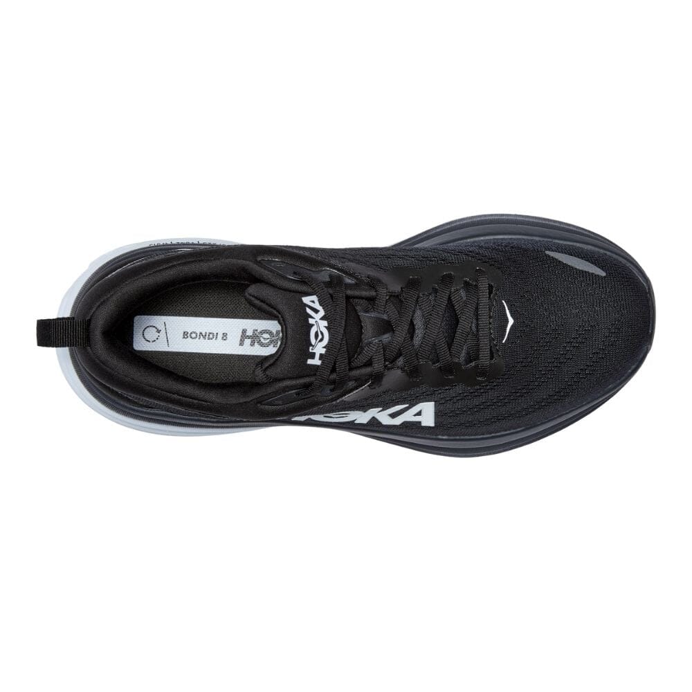Hoka Men's Bondi 8 Running Shoes - Lightweight Cushioned Sneakers for Marathon, Jogging & Walking - Breathable Mesh Upper with Maximum Support & Comfort