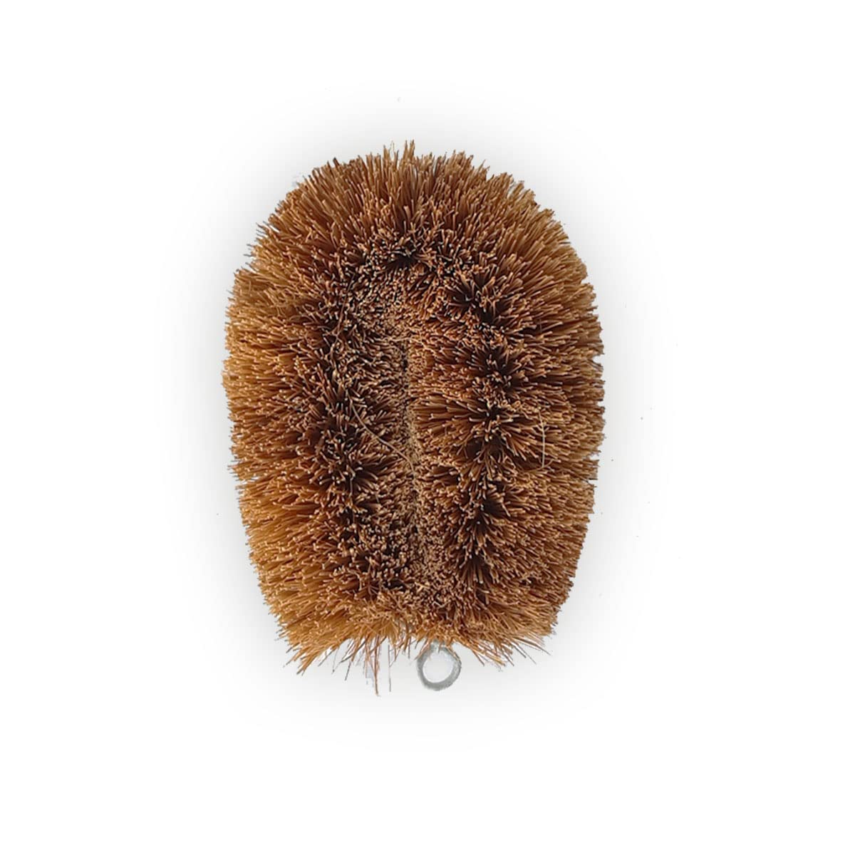 Natural Coconut Fiber Scrubber Brush for Fruits, Veggies & Kitchen Cleaning