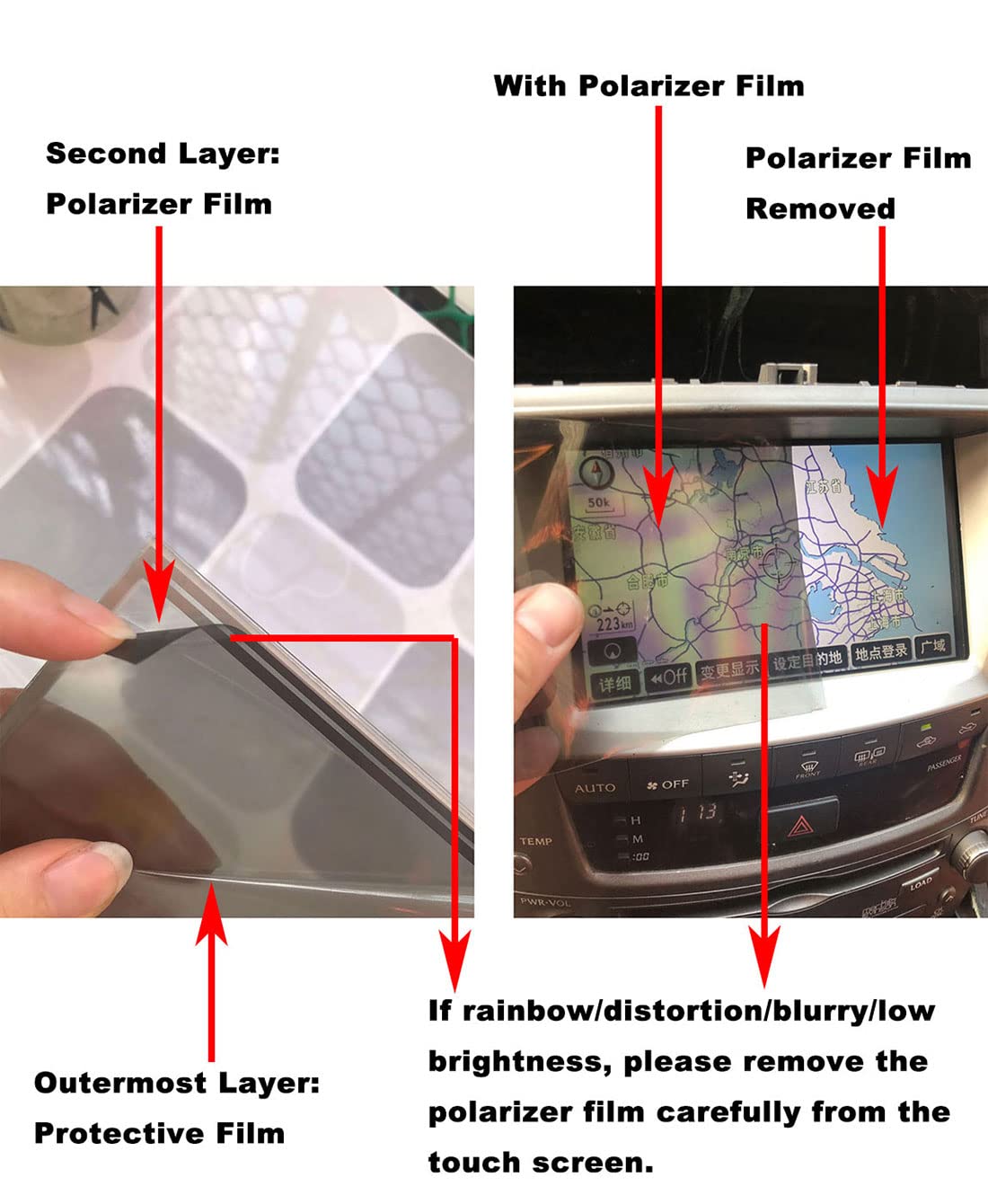 GZTAUTO 7.0-inch Touch Screen Digitizer Replacement for 2010-2011 Toyota Prius with JBL E7022 Stereo - Car Navigation System Upgrade for Smoother Driving Experience
