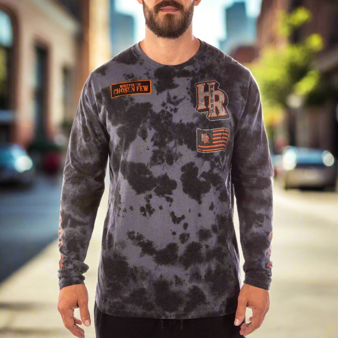 Headrush Men's The Mechanic Long Sleeve Work Shirt - Durable & Comfortable Button-Up for Mechanics, Construction & Outdoor Work