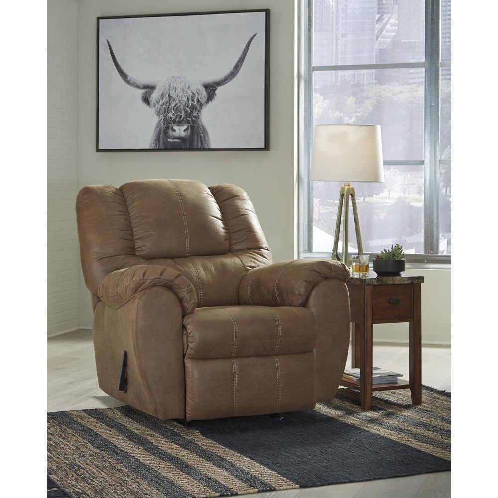 Premium McGann Rocker Recliner Chair - Ergonomic Design for Ultimate Comfort | Perfect for Living Room, Nursery & Relaxation