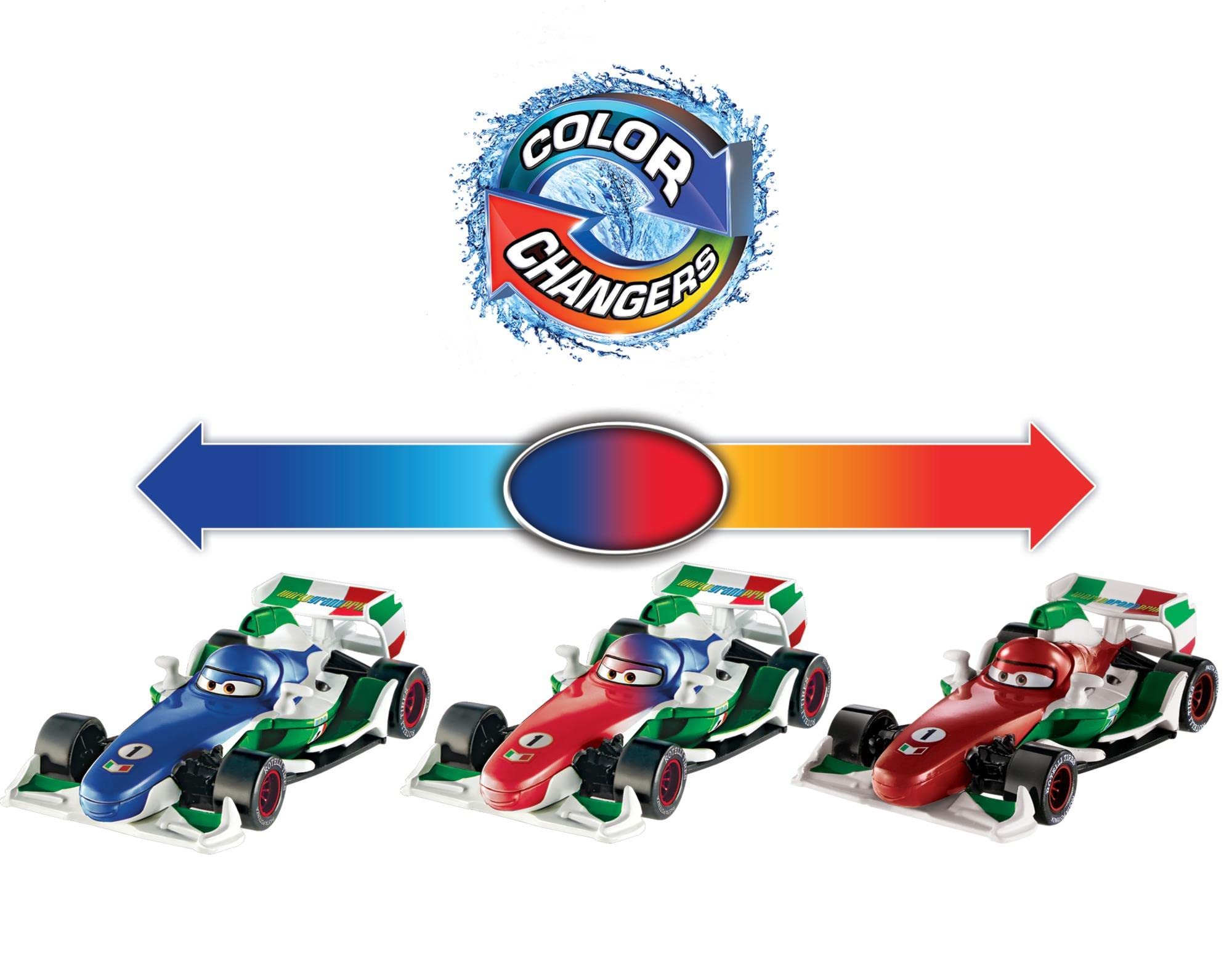 Disney Pixar Cars Francesco Bernoulli Color Changing Toy - Race Car Playset for Kids, Collectible Toy for Boys & Girls - Perfect for Birthday Gifts & Playtime Adventures