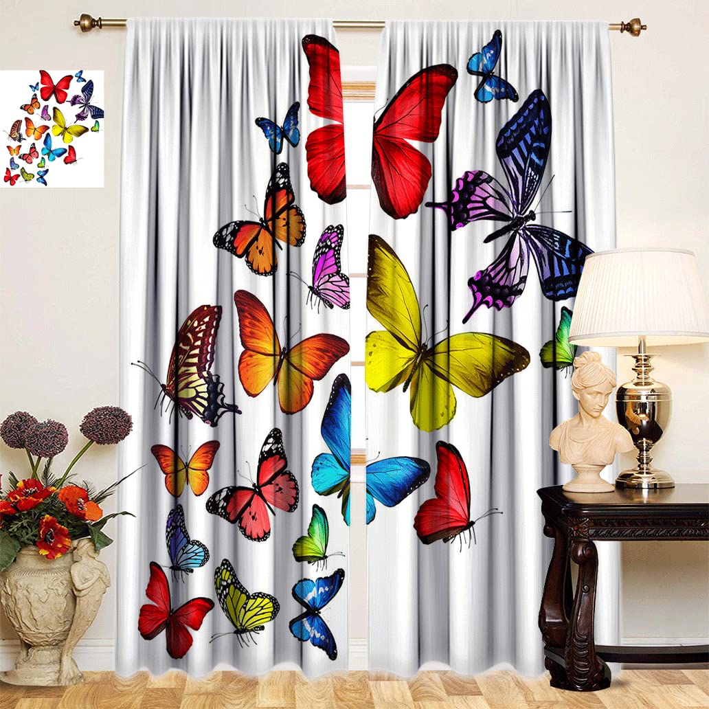 A92V3 Kids Nursery Curtain Panels Set - 96