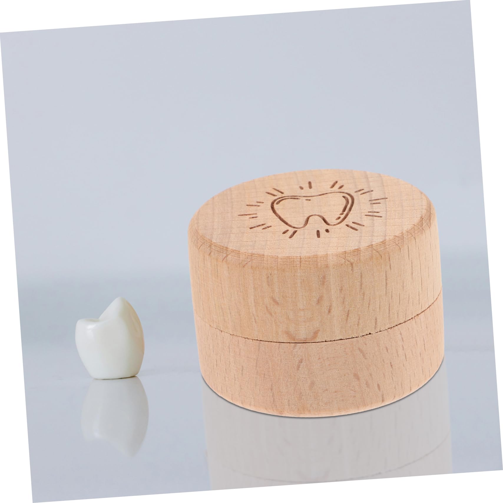 Zerodeko 2-Pack Kids Tooth Storage Box - Baby Teeth Keeper & First Hair Holder - Durable Tooth Fairy Container for Children's Milestone Memories - Perfect for Tooth Fairy Visits, Baby Keepsakes and Childhood Memorabilia