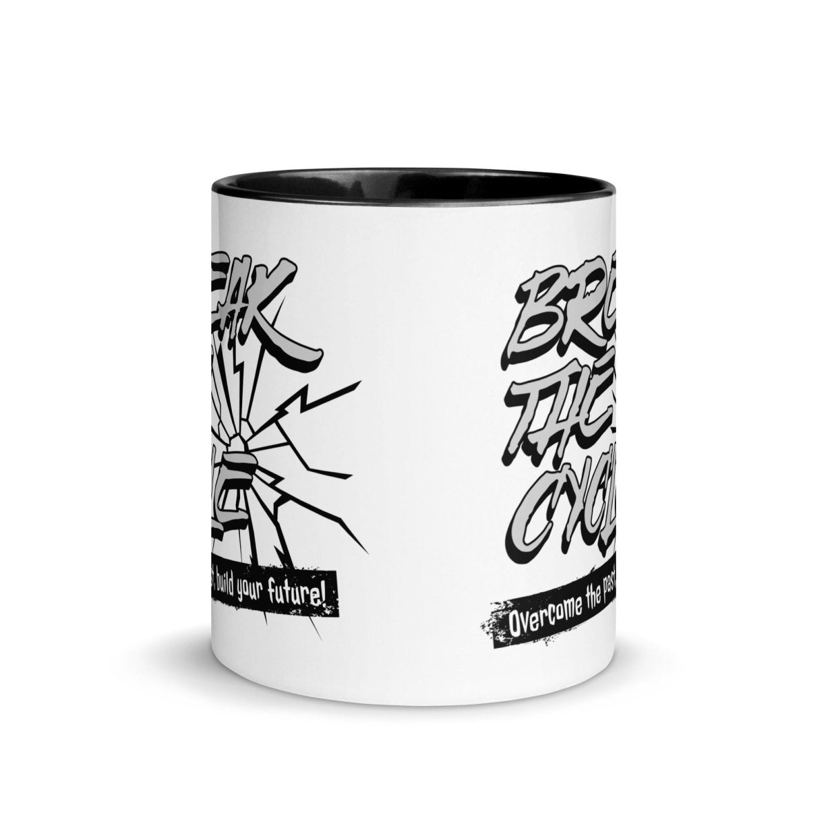 Break the Cycle Mug - Motivational Coffee Cup for Office, Home & Gifts - Inspirational Ceramic Mug for Tea, Hot Chocolate & Daily Use