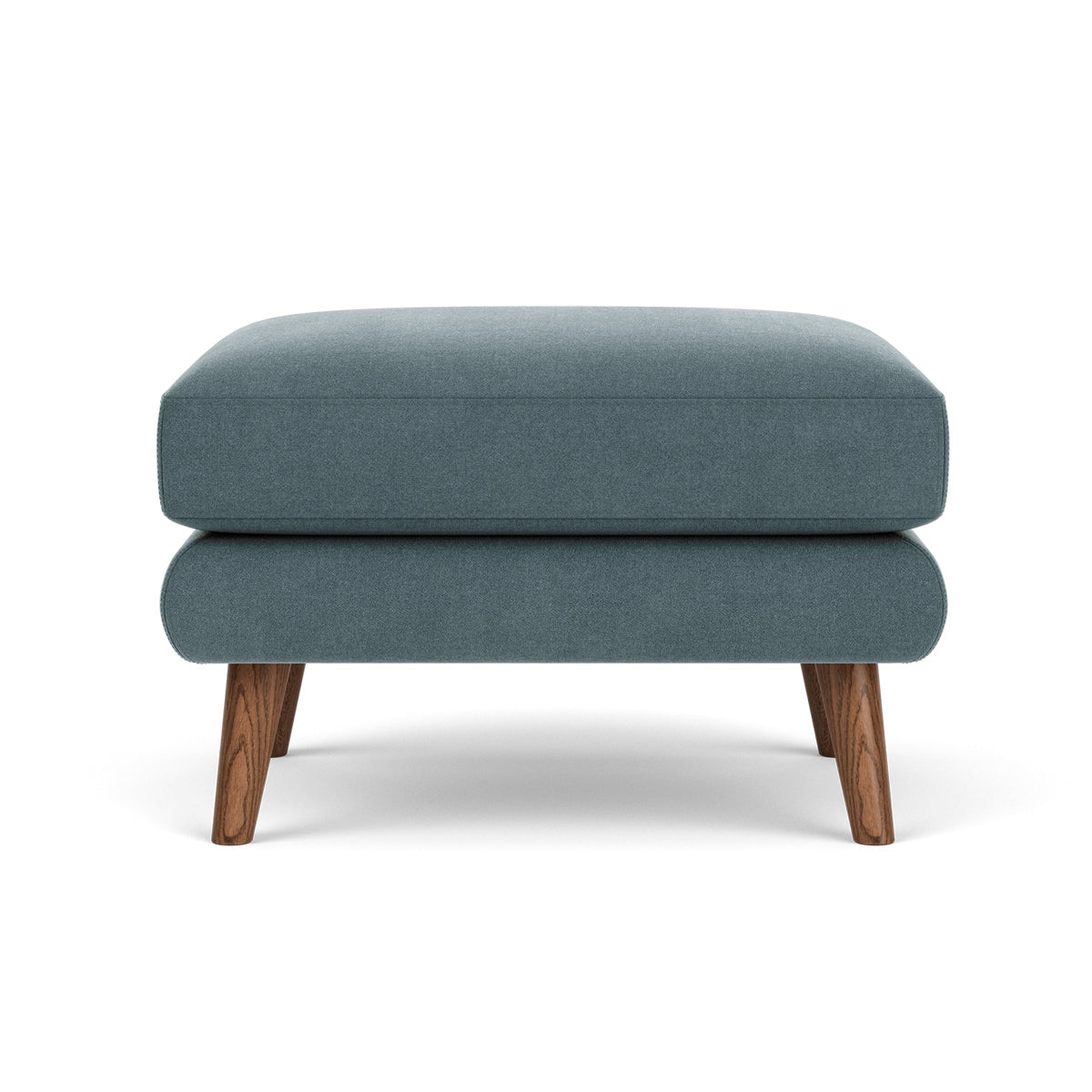 George Fabric Ottoman - Stylish and Comfortable Footrest, Storage Bench for Living Room, Bedroom, or Office - Perfect for Relaxing, Extra Seating & Home Organization