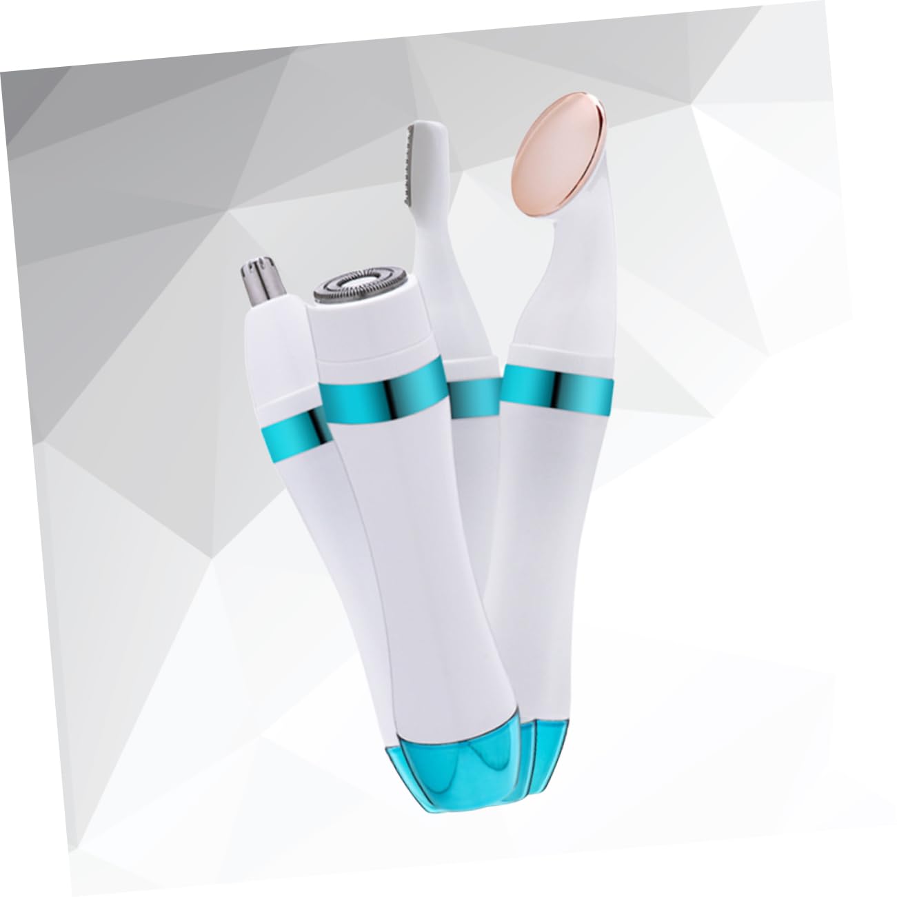 FOMIYES Women's Electric Facial Hair Remover - 4-in-1 Waterproof Body Hair Trimmer & Shaver for Smooth Skin - Perfect for Travel, Bikini Line, Legs & Underarms