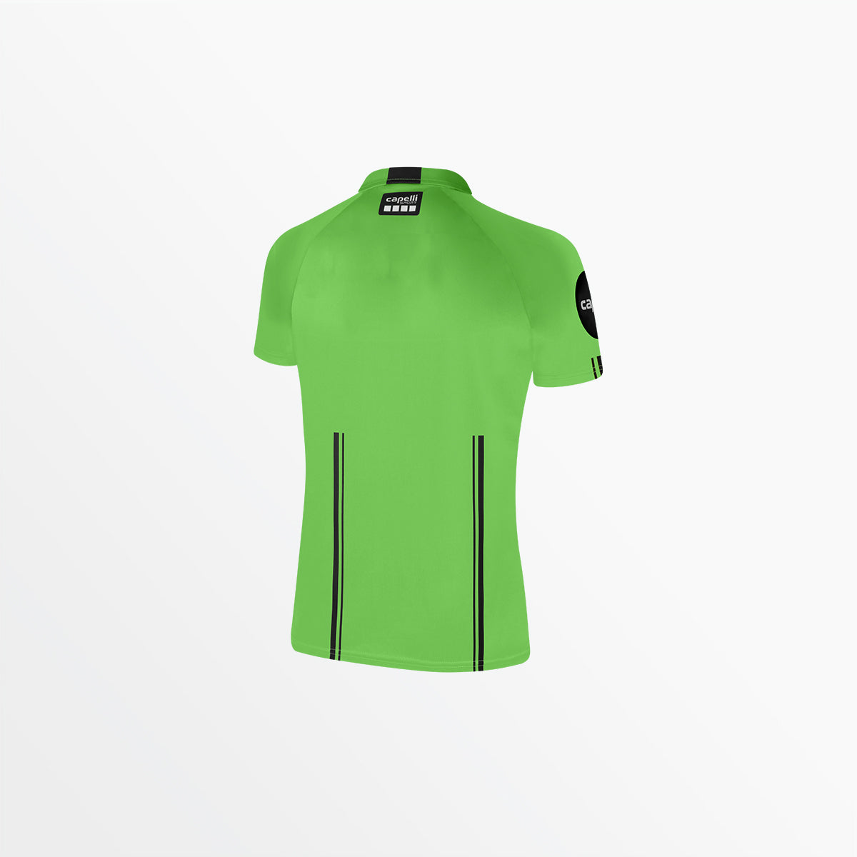 Women's Official Referee V-Neck Short Sleeve Jersey - Comfortable Sports Shirt for Soccer, Basketball & Volleyball Games, Training & Coaching