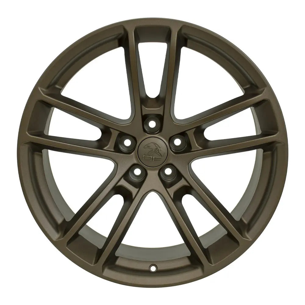 20 Inch Bronze Alloy Wheel Replacement for Dodge Challenger | DG23 Replica Rim 20x10 | Perfect for Performance Upgrades & Custom Car Styling