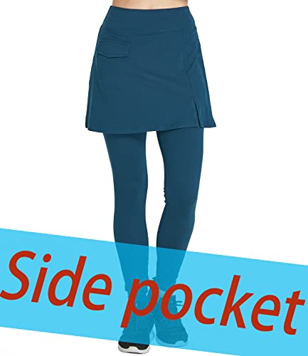 Pleated Waist Navy