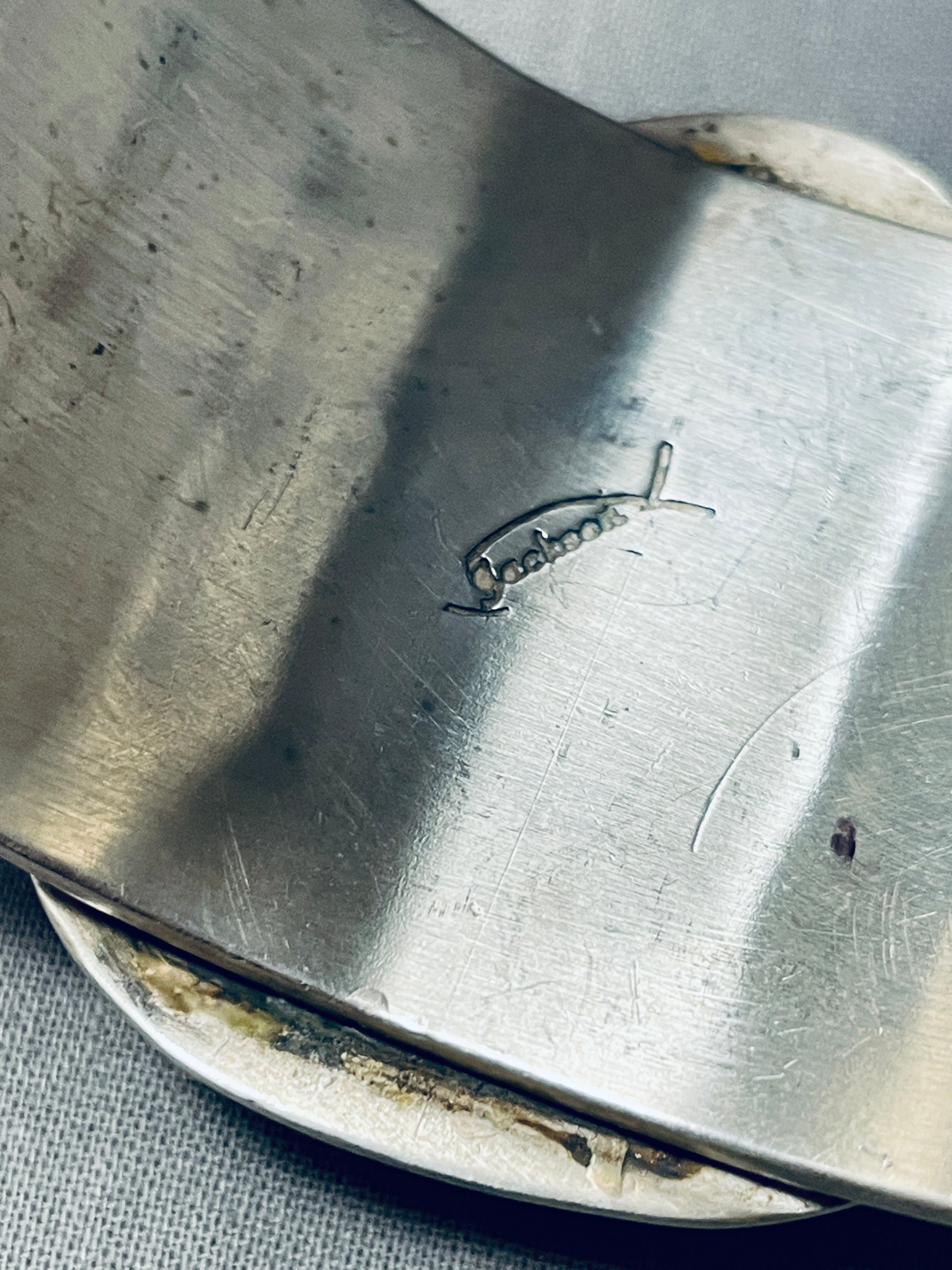 Vintage Navajo Sterling Silver Bracelet by Tommy Jackson - 146g Handcrafted Native American Jewelry for Women, Perfect for Boho Style & Special Occasions