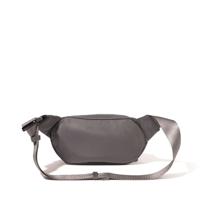 Baggallini On The Go Belt Bag Waist Pack - Hands-Free Crossbody Fanny Pack for Travel, Hiking & Running - Secure & Stylish Waist Wallet for Women & Men