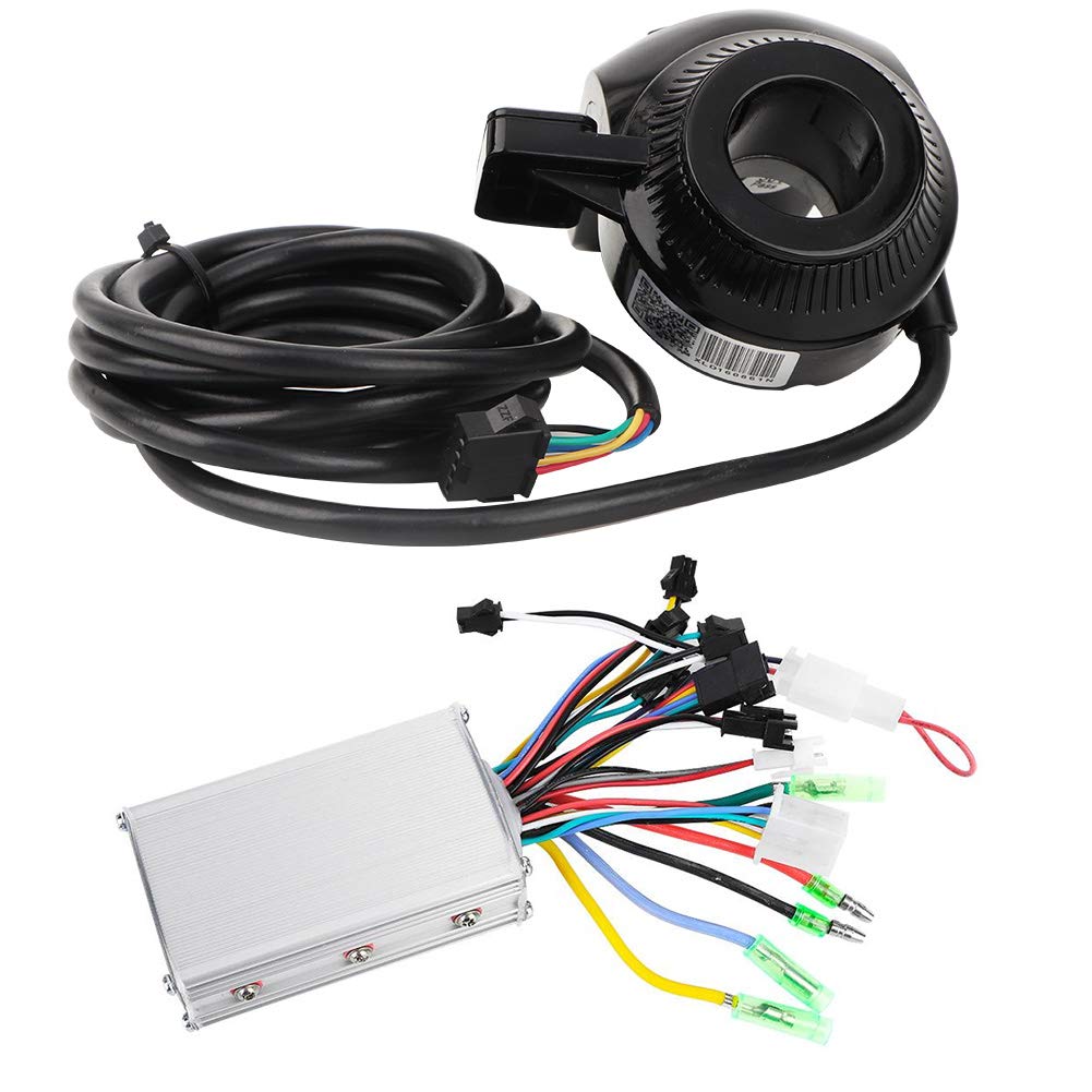 48V 350W Brushless Motor Controller Kit with LCD Display & Thumb Throttle - Compatible with Electric Scooters, E-Bikes & DIY Projects - Perfect for Commuting, Off-Road Adventures & Urban Mobility