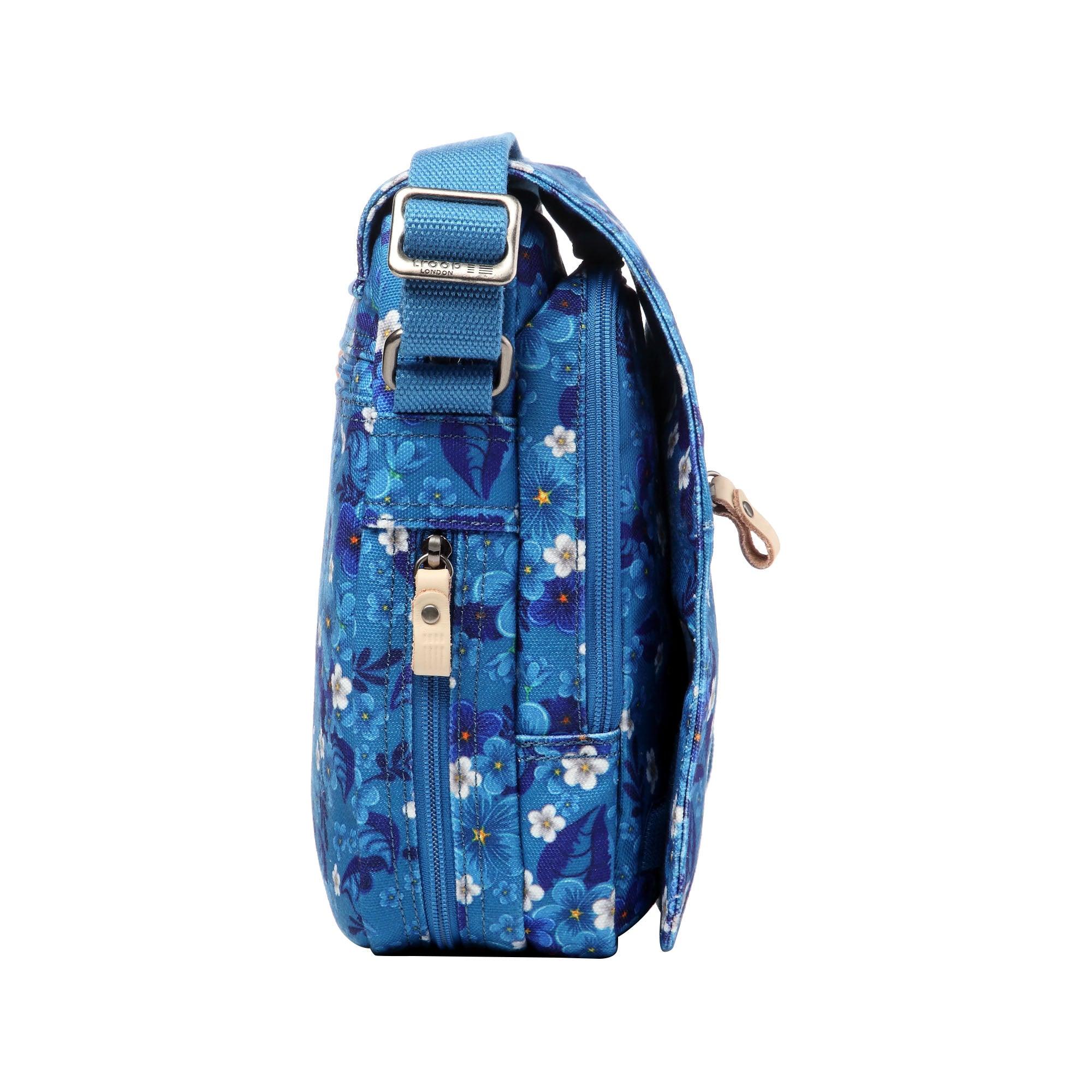 Troop London Classic Canvas Crossbody Bag for Men & Women - Stylish & Durable Shoulder Bag for Travel, Work & Everyday Use