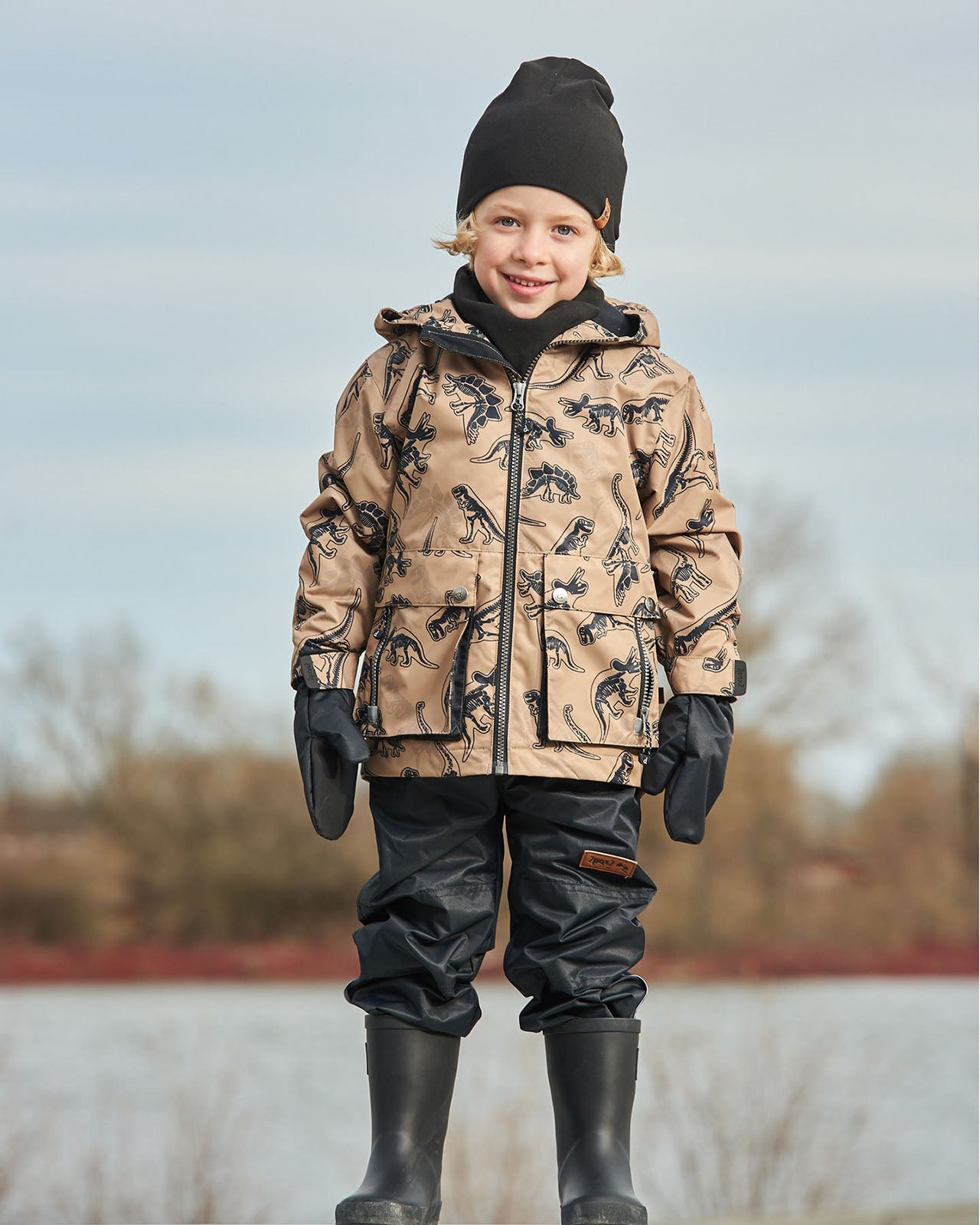 3-in-1 Two Piece Mid Season Baby Boy Outerwear Set | Convertible Jacket & Pants Outfit for Toddlers | Perfect for Spring & Fall Weather, Outdoor Play & Family Outings