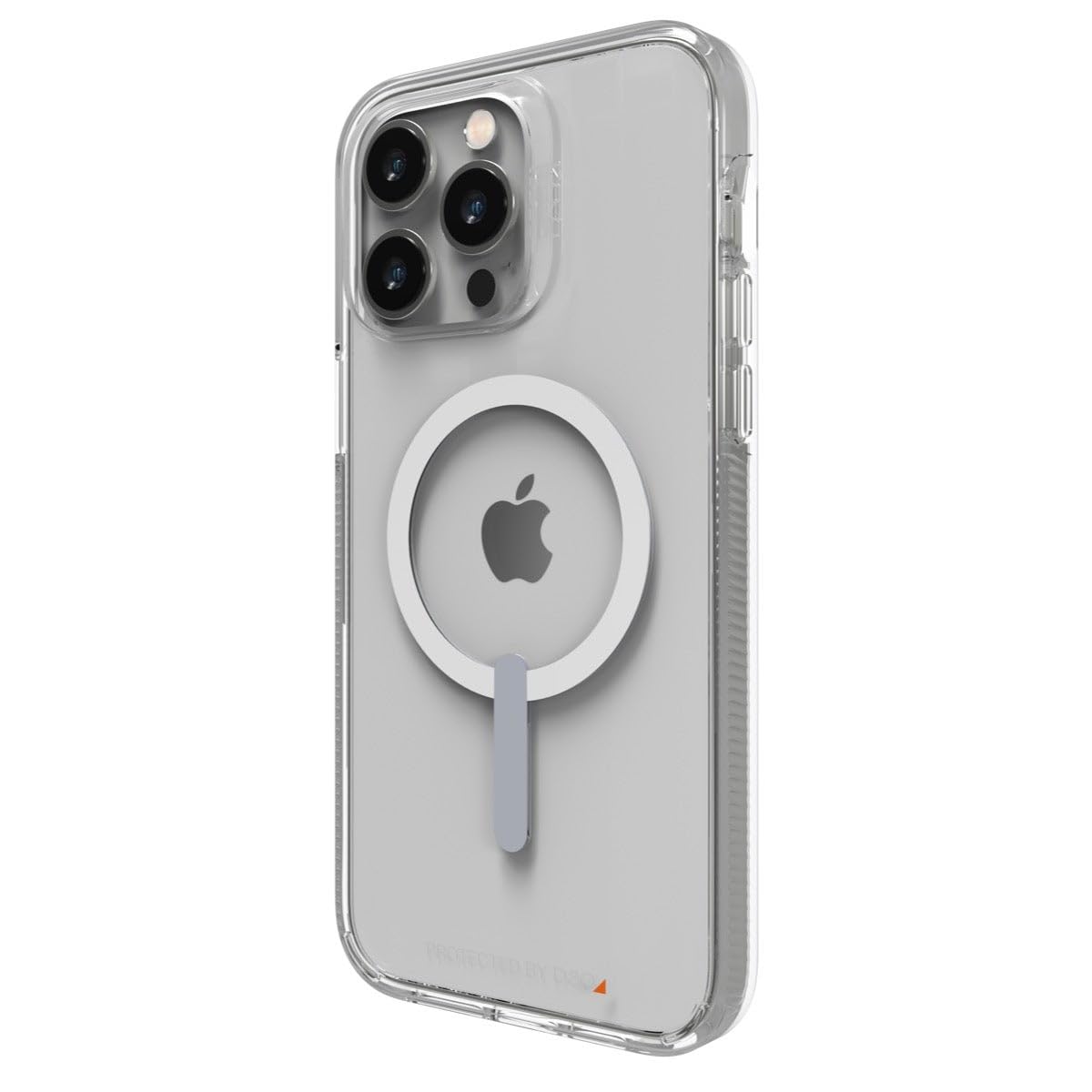 ZAGG Gear 4 Crystal Palace Snap D30 Protective Case for iPhone 14 Pro Max - Slim, Lightweight, Shockproof, MagSafe Compatible, Magnetic, Wireless Charging, Clear | Perfect for Everyday Protection & Wireless Charging Convenience