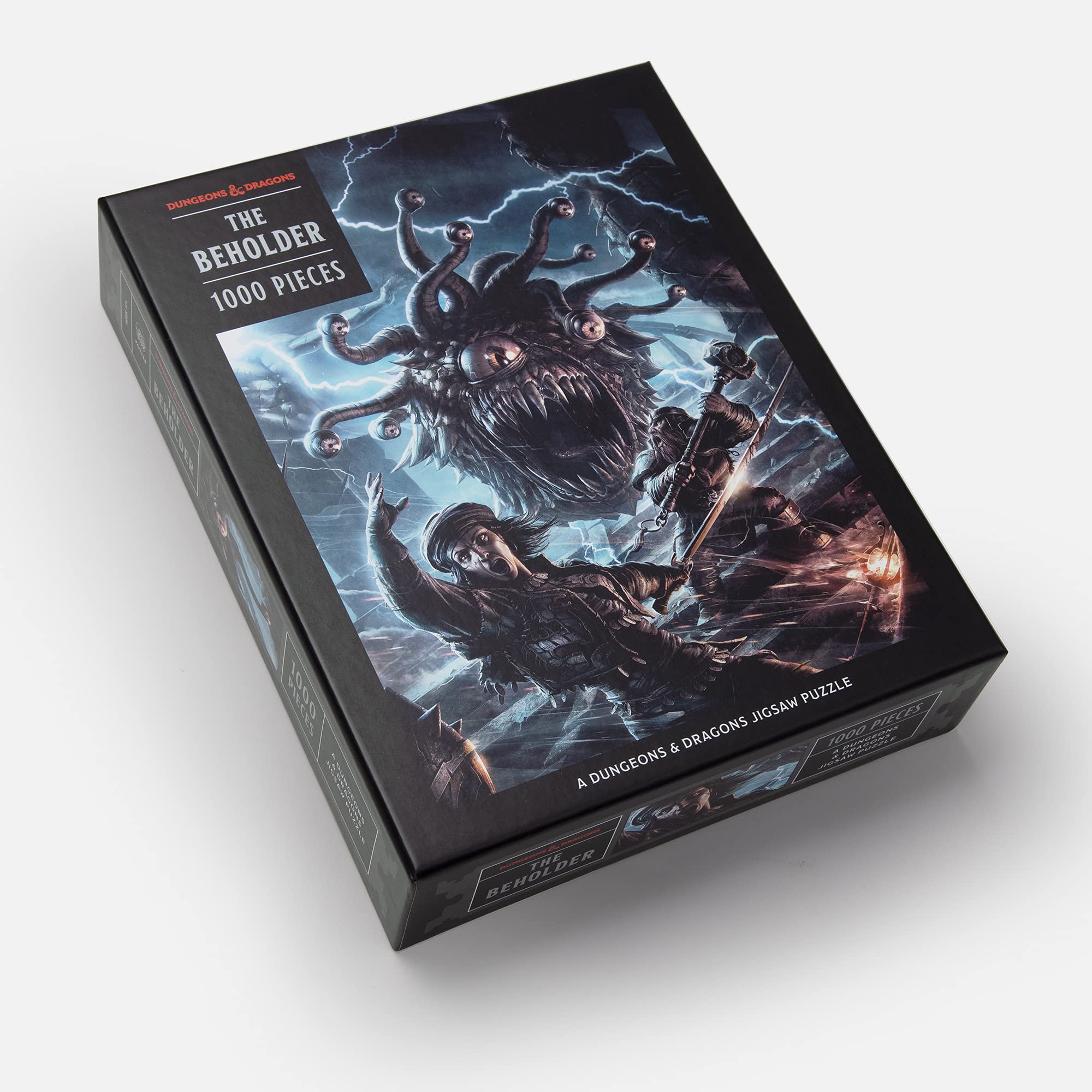 The Beholder Puzzle: Dungeons & Dragons Jigsaw Puzzle for Adults - 1000 Piece Fantasy Board Game Puzzle for D&D Fans, Game Nights & Home Decor