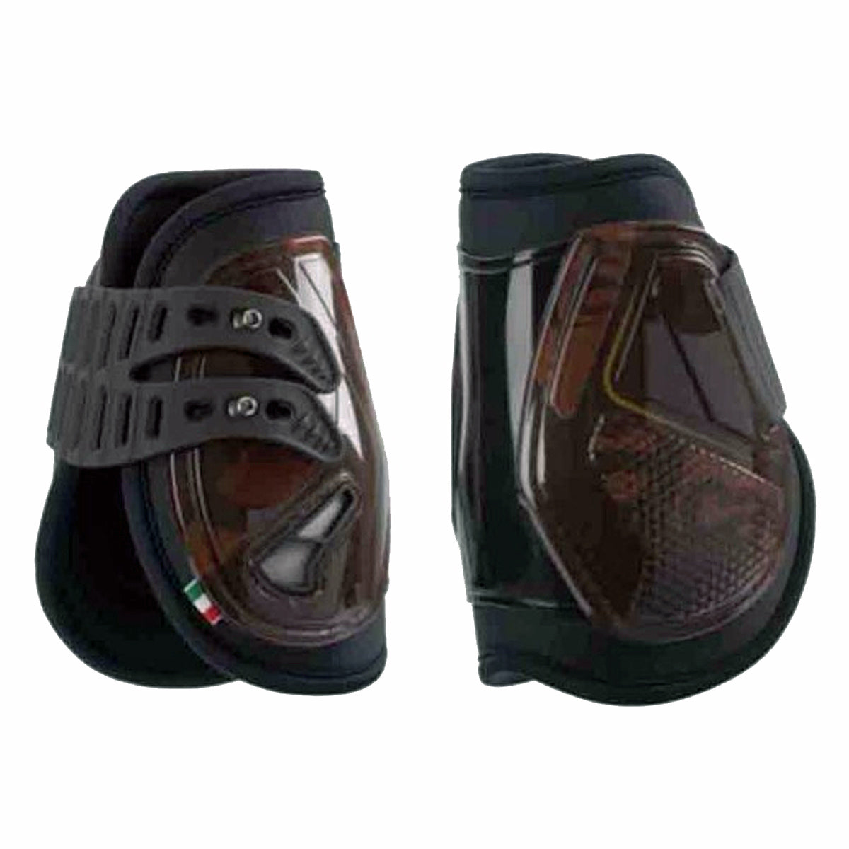 Acavallo Opera Hind Boot - Gel Lined Equestrian Riding Boots with Elasticated Stud Fastening for Horseback Riding & Dressage Training