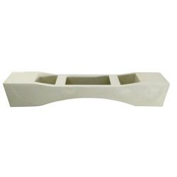 Feherguard Wheel Stop for Wheels Reel FG1B FG-002 - Heavy Duty Rubber Parking Curb for Cars, Trucks, and Trailers - Perfect for Driveways, Garages, and Parking Lots