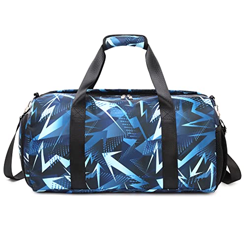 Blue Duffle Bag