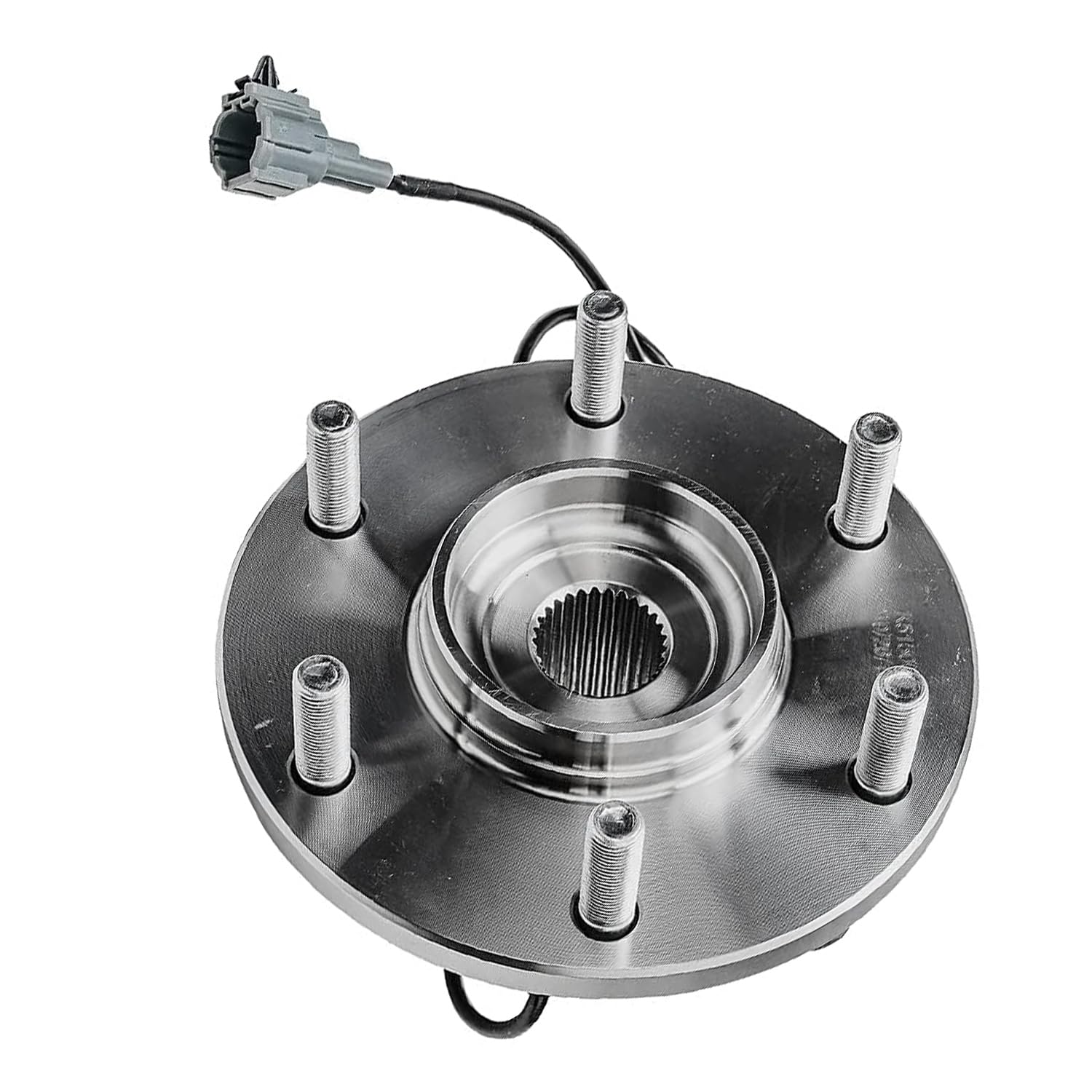 Detroit Axle 4-Piece Front Wheel Bearing Hub Kit - Compatible with 2004-2007 Infiniti QX56, Nissan Titan, Pathfinder, Armada - Includes 2 Wheel Bearings & Hubs + 2 Outer Tie Rod Ends - Durable Replacement Parts for Smooth Ride & Off-Road Adventures