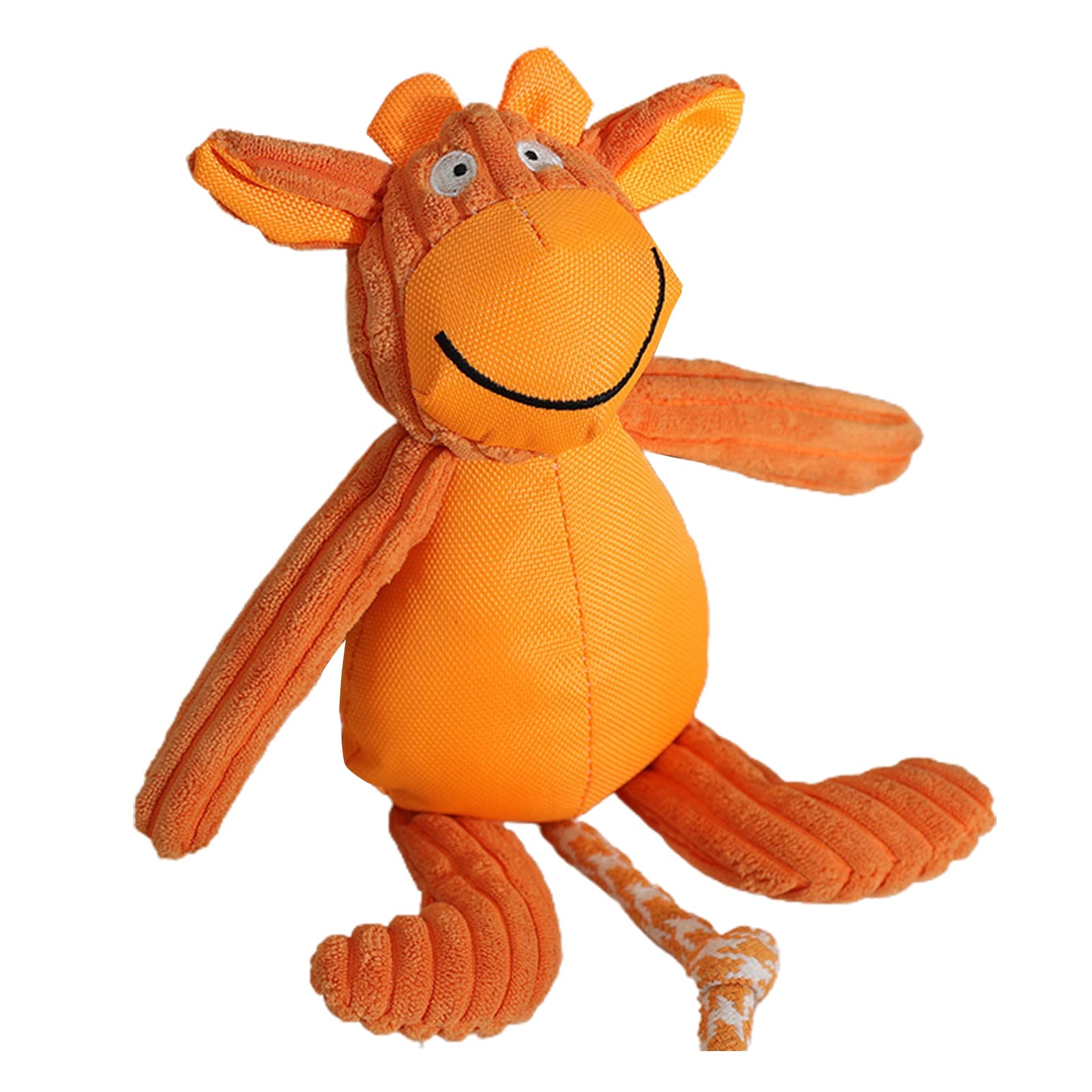 Super Soft Cartoon Squeaky Plush Dog Toy - Durable & Chew-Resistant Pet Toy for Small & Medium Dogs - Perfect for Indoor Play, Training & Cuddling