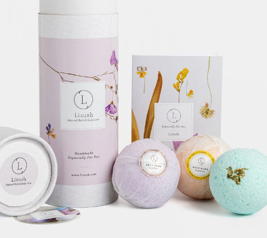 Luxury Bath Bombs Gift Set - Spa Relaxation Shower Bombs in Tube for Women, Mothers, BFF - Perfect Self Care & Birthday Gift for Her - Ideal for Stress Relief, Pampering, and Home Spa Nights