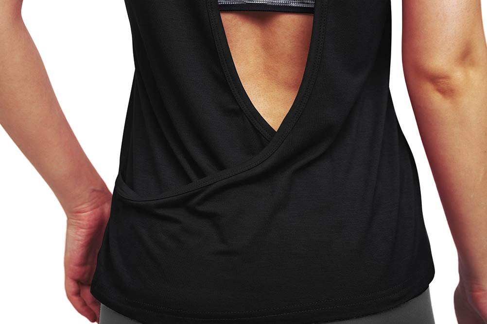 Women's Mippo Open Back Workout Tops - Breathable Yoga Shirts & Athletic Muscle Tank Tops for Running, Gym & Fitness | Perfect for Yoga, HIIT, Cardio & Summer Workouts