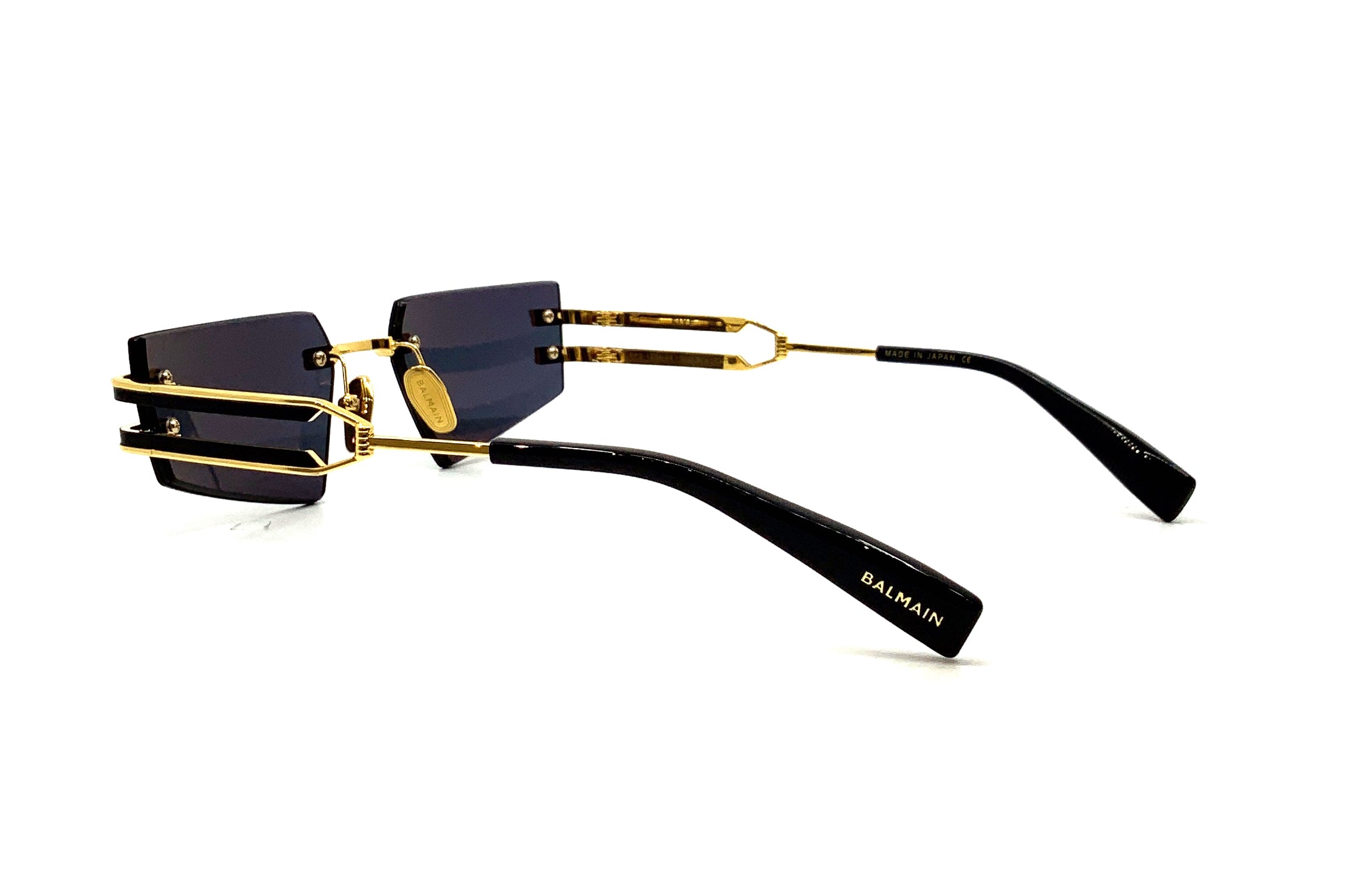 Balmain FIXE Gold and Black Hair Clip - Elegant Hair Accessory for Women, Perfect for Parties, Weddings, and Everyday Styling