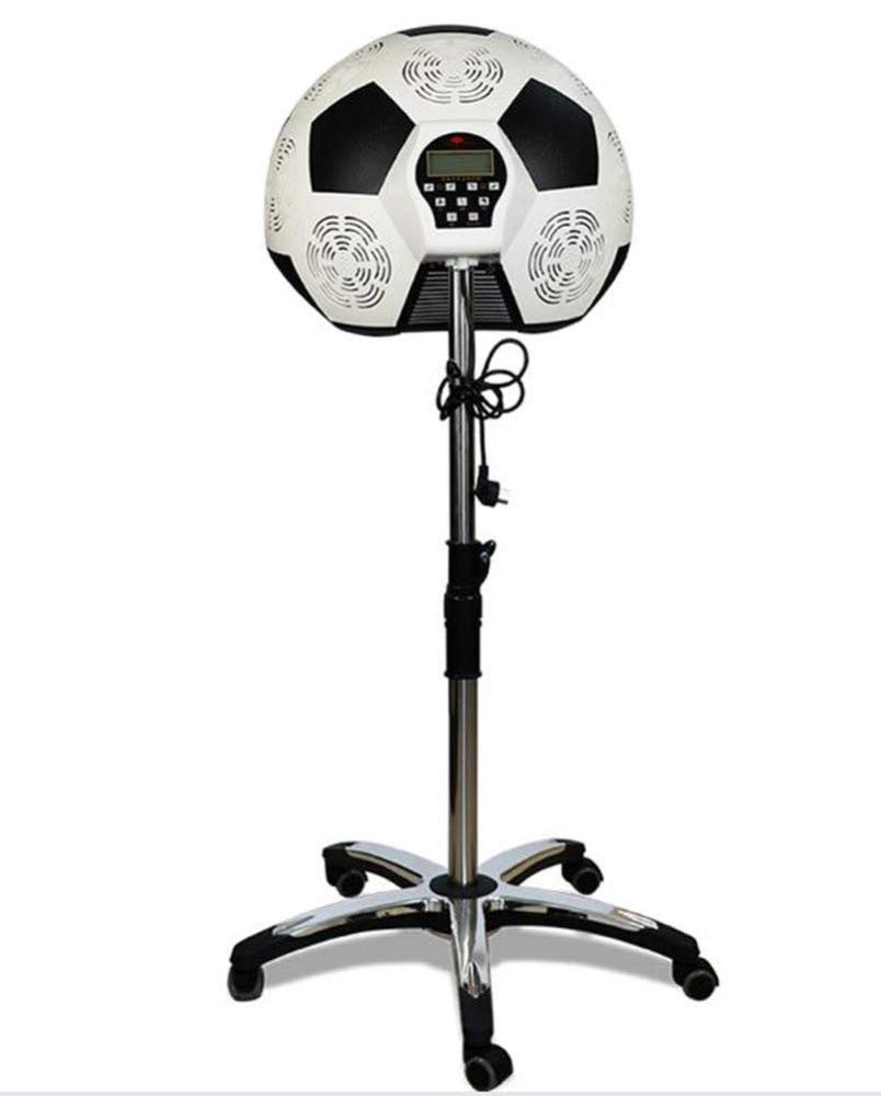 Pixier 800W Professional Salon Hair Steamer for Hair Coloring & Treatment - Adjustable Heat Timer, Rolling Base Hood Dryer - 60 Minute Setting for Home & Salon Use - Perfect for Hair Dyeing, Deep Conditioning & Spa Treatments