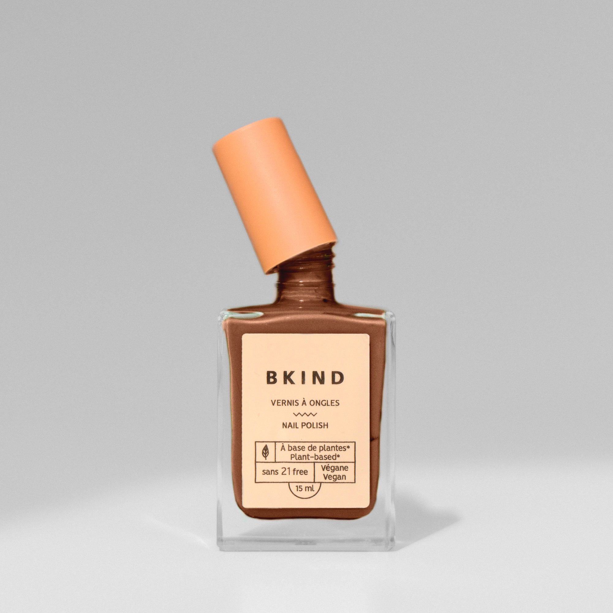 Premium Moka Nail Polish - Long Lasting, Chip Resistant & Vegan - Perfect for Salon, Home Manicures & Special Occasions