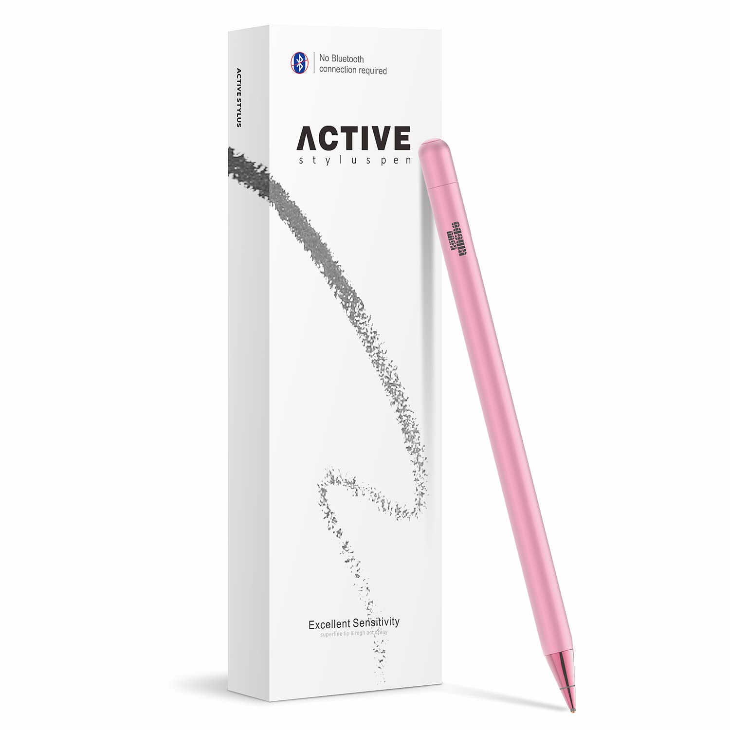 Premium Stylus Pen for iPad & iPhone - Pink, Active Pencil with Palm Rejection & Precision Tip for Drawing, Note-Taking & Digital Art - Perfect for Students, Artists & Professionals