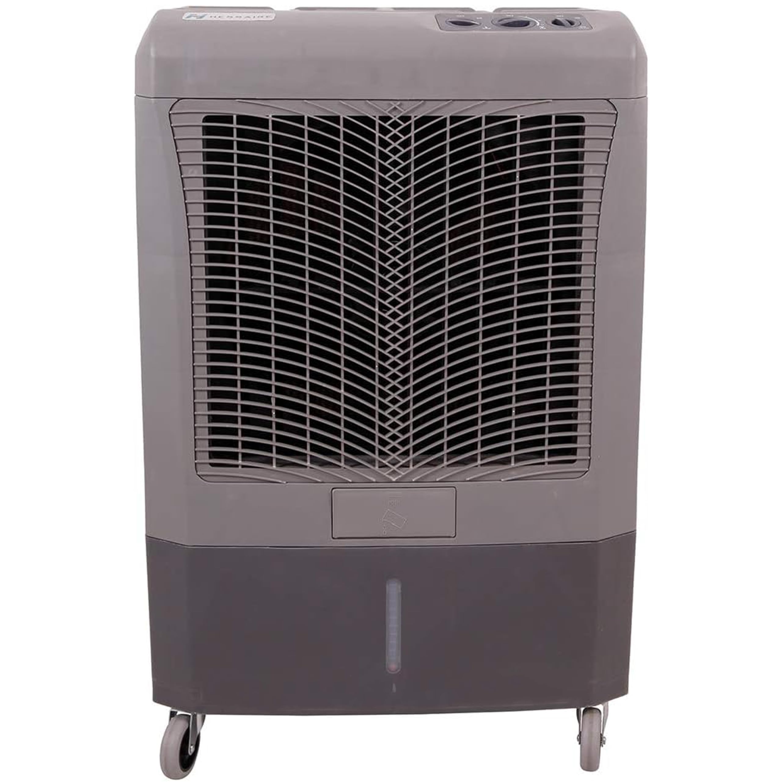 Hessaire MC37M 3100 CFM Portable Evaporative Air Cooler - 3-Speed High Velocity Outdoor Swamp Cooler for 950 sq. ft. Areas - Perfect for Patio, Garage, Warehouse & Backyard Cooling (Gray)